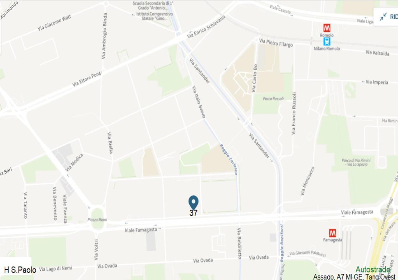 Metro Famagosta - Modern Suite Free Wifi & Parking 米兰 外观 照片